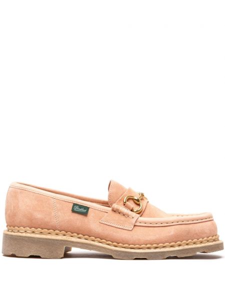 Loafers σουέντ Paraboot μπεζ