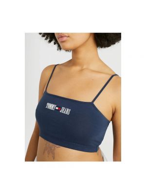 Top sin mangas Tommy Jeans azul