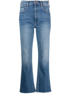 Relaxed fit flare jeans Mother blå