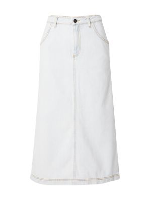 Džínsová sukňa American Vintage biela