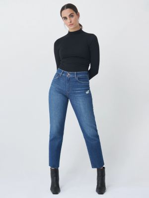 Priliehavé džínsy s rovným strihom Salsa Jeans modrá