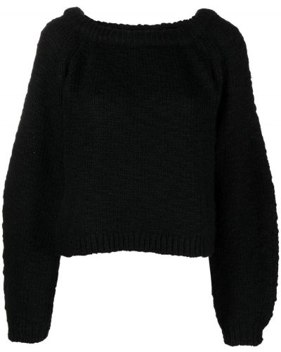 Вълнен пуловер Helmut Lang черно