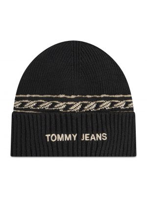 Čiapka Tommy Jeans čierna