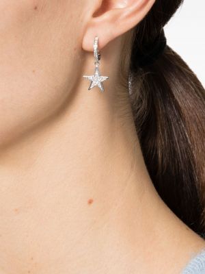 Boucles d'oreilles à motif étoile Kate Spade argenté