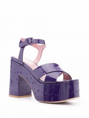 Chunky tipa kurpes ar papēžiem Haus Of Honey violets