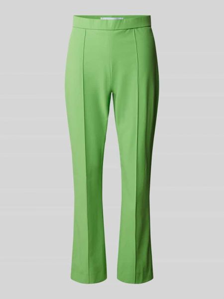 Obcisłe spodnie slim fit Raffaello Rossi zielone