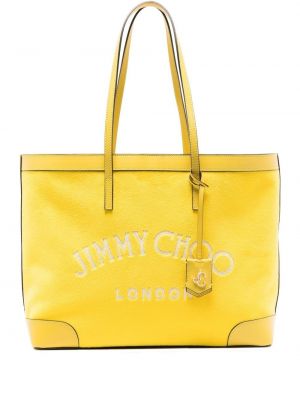 Shoppingbag Jimmy Choo gul