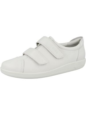 Ниски обувки с връзки Ecco бяло