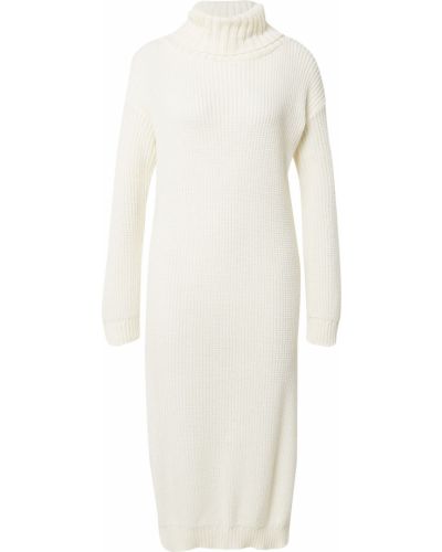 Pletené pletené šaty Femme Luxe biela