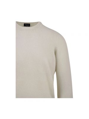 Sweter Drumohr biały