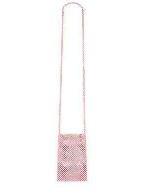Schultertasche mit taschen Mercedes Salazar pink