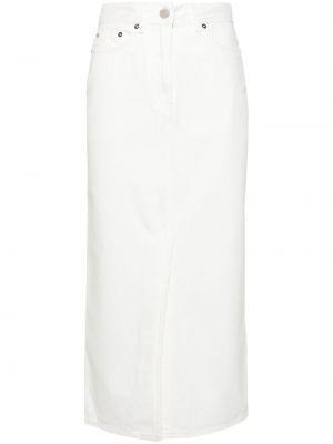 Džínová sukně Loulou Studio bílé