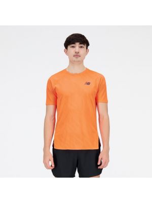 Camiseta New Balance naranja
