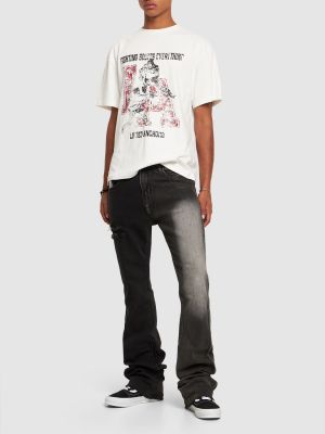 T-shirt con stampa Lifted Anchors bianco