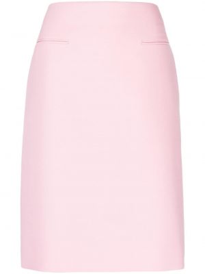 Midi sukně Ferragamo růžové