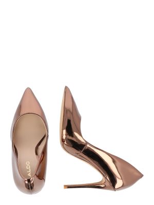 Ниски обувки от розово злато Aldo розово