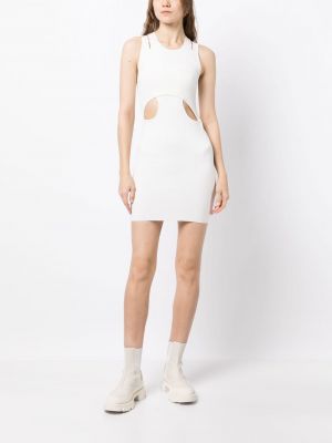 Mini šaty Dion Lee bílé