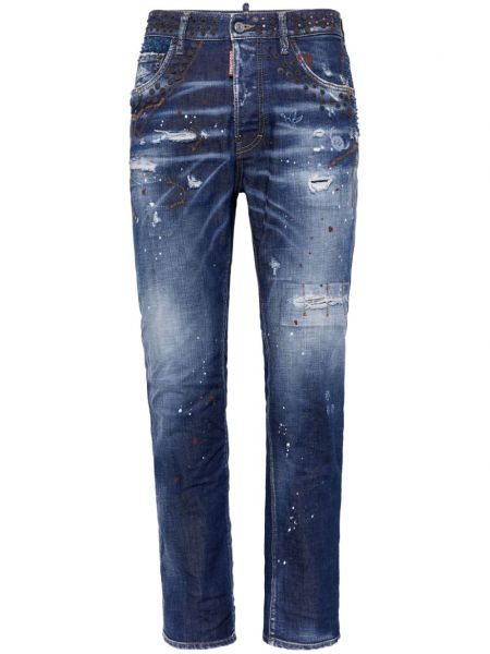 Skinny jeans Dsquared2 blå