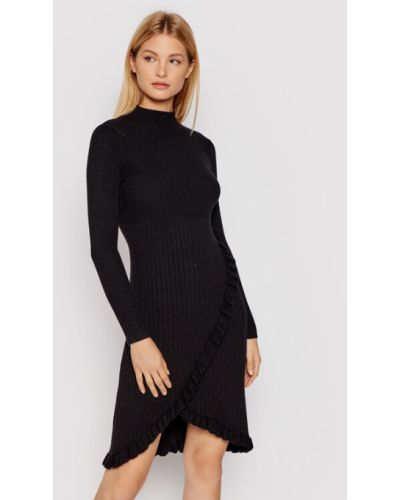 Silvian Heach Kötött ruha Westfield PGA21314VE Fekete Slim Fit