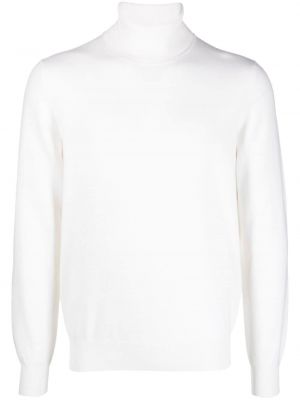 Кашмирен пуловер Barba бяло