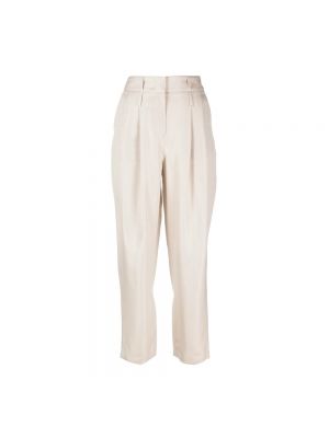 Pantalon large Giorgio Armani beige