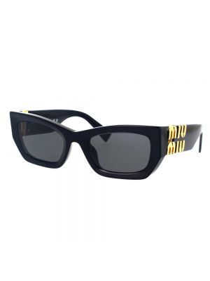 Gafas de sol con apliques Miu Miu negro