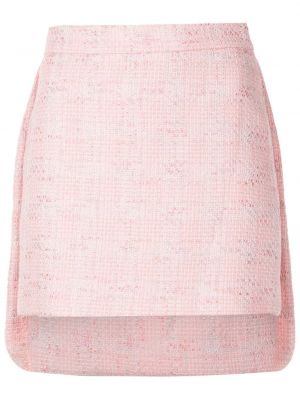 Minigonna in tweed Andrea Bogosian rosa