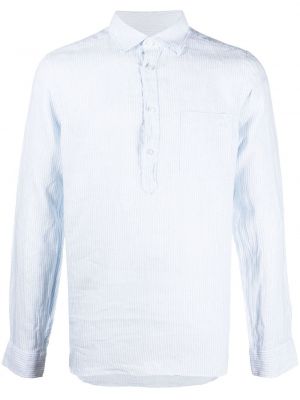 Λινό πουκάμισο με σχέδιο Dell'oglio
