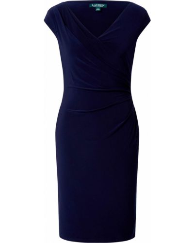 Puzdrové šaty Lauren Ralph Lauren modrá