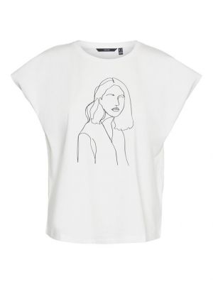 Koszulka Vero Moda biała