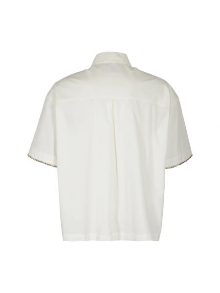 Camisa con botones Bonsai blanco