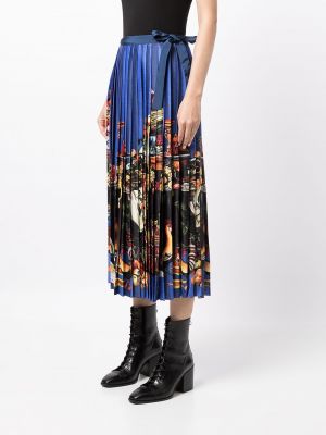 Plisované sukně Stella Jean modré