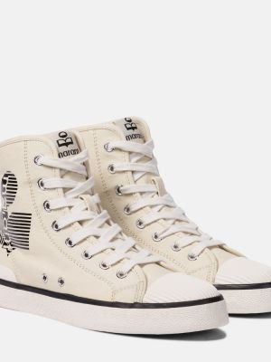 Canvas sneakers Isabel Marant vit