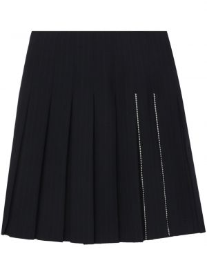 Πλισέ φούστα mini Vivetta μαύρο