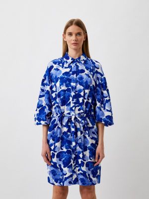 Синее платье-рубашка Essentiel Antwerp