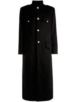 Manteau en laine Bally noir