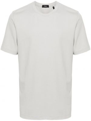 T-shirt en jersey Theory gris