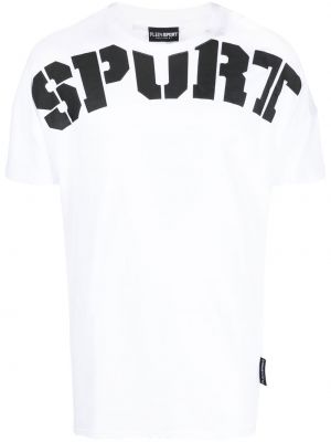 T-shirt con stampa Plein Sport bianco