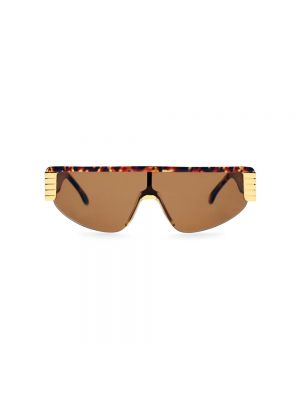 Okulary przeciwsłoneczne Diane Von Furstenberg brązowe