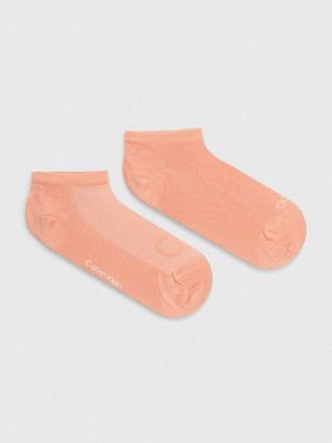 Ponožky Calvin Klein růžové