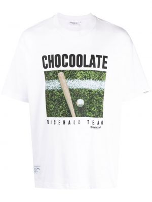 T-shirt Chocoolate hvid