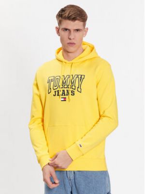 Bluza Tommy Jeans żółta