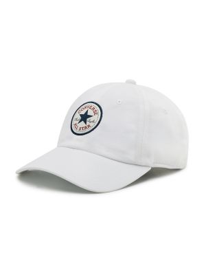 Kepurė su snapeliu Converse balta