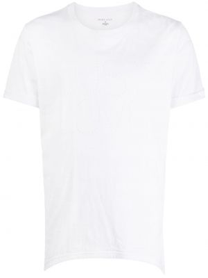 Bavlnené tričko Private Stock biela