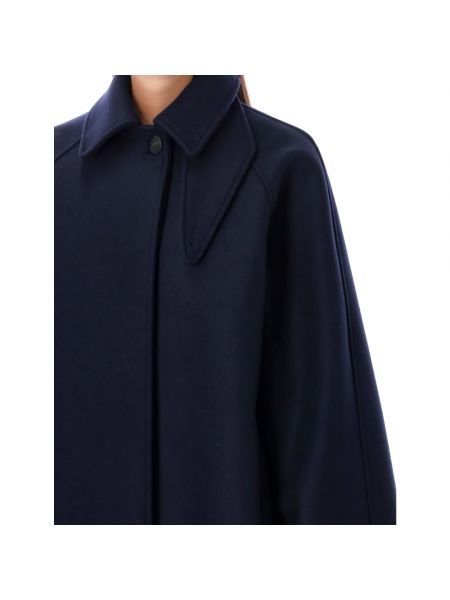 Abrigo de lana Salvatore Ferragamo azul