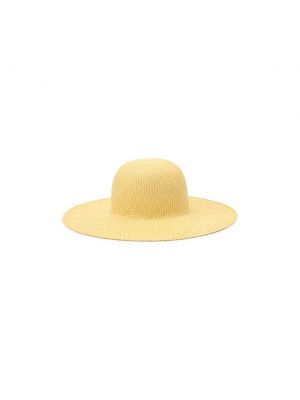 Соломенная шляпа Loro Piana желтая