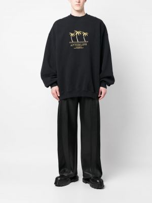 Pullover mit rundem ausschnitt Vetements schwarz