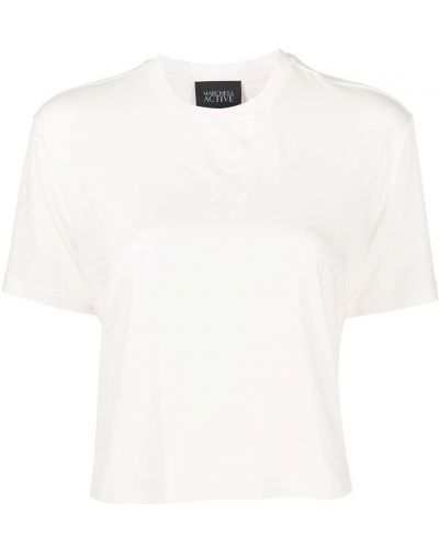 Тениска от джърси Marchesa Notte бяло