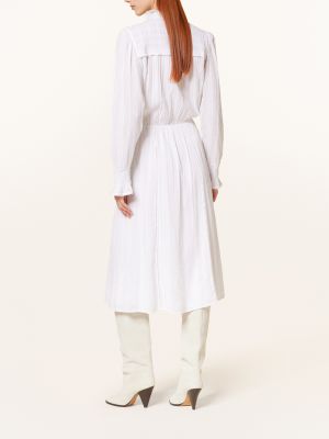 Sukienka z falbankami Isabel Marant Etoile biała