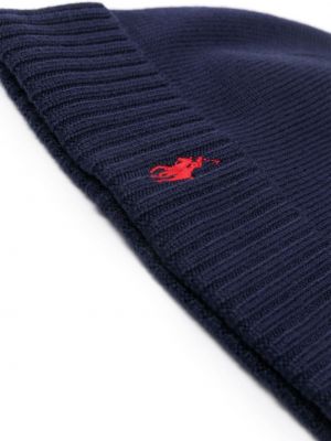 Vlněný bavlněný manšestrový čepice Polo Ralph Lauren